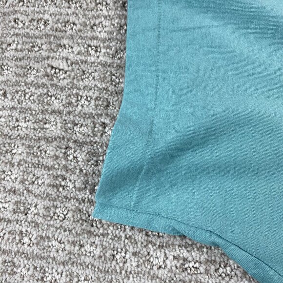 Vintage 90s T-Shirt Single Stitch Men XXL Teal The Pickup Fruit Of The Loom Best - Picture 4 of 10